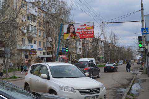 Billboard B in Kherson Lavreneva st./Sumens'kij rinok  Photo 1