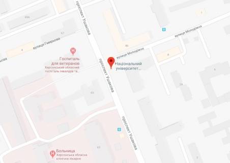 Video Billboard B in Kherson, 3х4 м.  Usakova av./Molodizna st.(Korablebudivel'nij universitet) - 402434 scheme