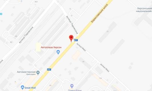 Billboard B in Kherson, 3х6 м.  Berislavs'ke sose/r-n avtosalonu Reno pravij scheme