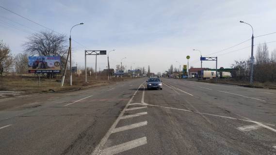 Billboard B in Kherson, 3х6 м.  m.Oleski Gvardijs'ka st. navproti AZS WOG Photo 1