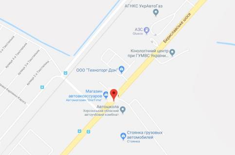 Backlight  in Kherson Berislavs'ke sose (viizd v m.Herson)/Zaliznicnij pereizd/pravij scheme