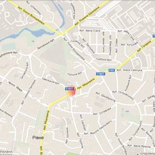 Prismatron, Prism A in Rivne, 6х3м  m. Rivne, st. Mickevica, v rajoni perehresta z st. Puskina - 112701 scheme