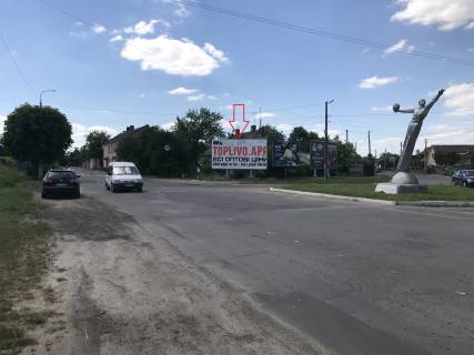 Billboard A in Zdolbuniv, 6х3м  м. Здолбунів,  вул. Шевченка, 9 (лівий) Photo 1