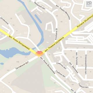 Prismatron, Prism A in Rivne, 6х3м  m. Rivne, st. R.Suhevica, v rajoni perehresta z st. Kn. Volodimira - 205191 scheme