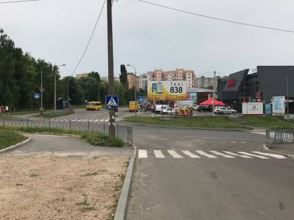Billboard A in Rivne, 6х3м  m. Rivne, st. E.Konoval'ca, perehresta z st. A.Mel'nika Photo 1