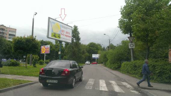 Billboard B in Rivne, 6х3м  m. Rivne, st. Puskina, v rajoni perehresta z st. Mickevica Photo 1
