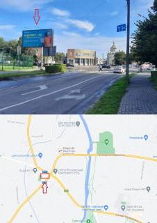 Billboard B in Kovel, 3х6  вул. Незалежності-вул. Володимирська Photo 1