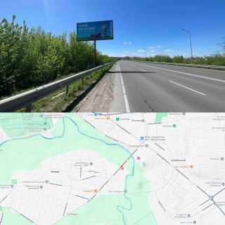 Billboard B in Lutsk, 3х6  вул.Глушець, напрям з Луцька до Рованець ст. СТО Photo 1