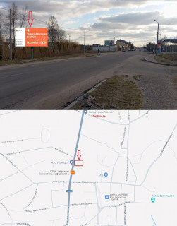 Billboard B in Lyuboml, 2,9х5,80  вул.Брестська, навпроти АЗС Укрнафта Photo 1