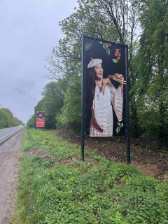 Billboard A in Lviv route Траса Н10 локація між Коломиєю і Замулінцями Photo 1