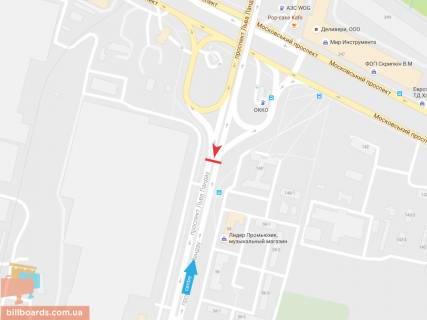 Prismatron, Prism B in Zaporizhzhya L'va Landau pr-t + Moskovskij pr-t, 140, iz centra - 54660 scheme
