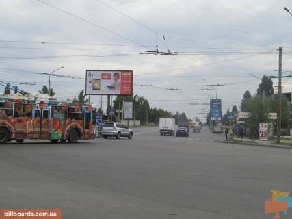 Prismatron, Prism B in Zaporizhzhya L'va Landau pr-t + Ubilejnyj pr-t,, iz centra - 54603 Photo 1