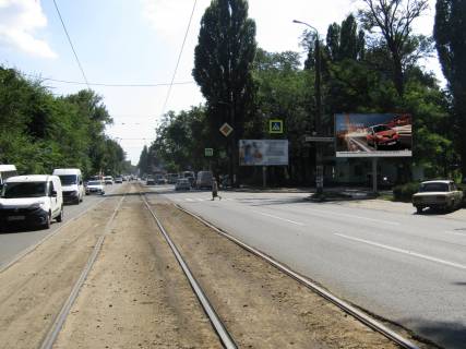Billboard A in Dnipro (Dnipropetrovsk), 3x6  Bogdana Hmel'nickogo prosp. - Krasnopil's'ka st. Photo 1