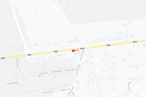 Billboard A in Lanchin, 3х6  vyezd s goroda scheme