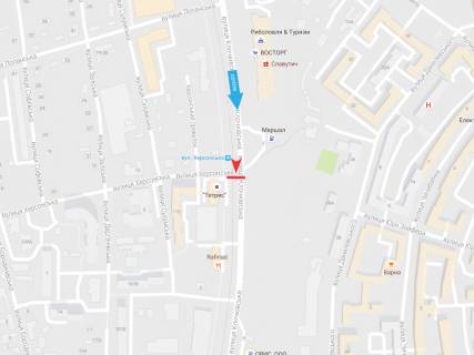 Prismatron, Prism A in Kharkiv, 3х6  Klockivs'ka st., 111a, v centr   ( VIP ) - 471520 scheme