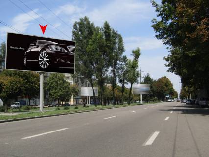 Billboard A in Dnipro (Dnipropetrovsk), 3x6  Oleksandra Pola pr-t, 129. Napramok ruhu transportu vniz Photo 1
