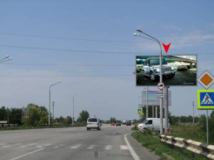 Billboard A in Dnipro (Dnipropetrovsk), 3x6  Poltavs'ke sose (pisohidnij perehid) Photo 1