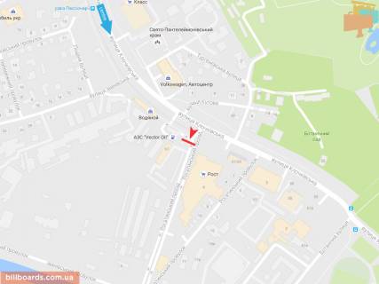 Scrolller, Scroll A in Zaporizhzhya Klockovskaa st. - Rogatinskij per., SM.Rost - 165683 scheme