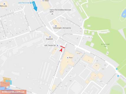 Scrolller, Scroll B in Zaporizhzhya Klockovskaa st. - Rogatinskij per., SM.Rost - 165684 scheme