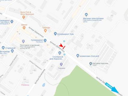 Scrolller, Scroll B in Kharkiv Derevanko st., 17 - Balakireva st., VIP, v centr - 185713 scheme