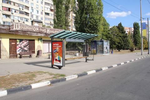 Citylight B in Zaporizhzhya Ludviga Svobody av., 34 (ostanovka "s.m. "Olekseevskaa") Photo 1