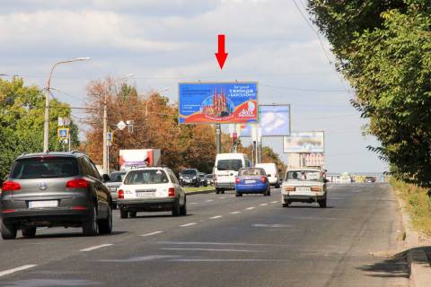 Billboard A in Kharkiv, 3х6  L'va Landau pr-t, 148 +  Ivana Kamiseva st., v centr Photo 1