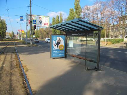 Citylight A in Kharkiv, 1,24х1,84  Klockivs'ka st. - Kazahstans'ka st. (2) (zupinka st. Vartovih Neba (Tobol's'ka)) Photo 1