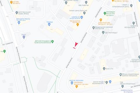 Backlight A in Dnipro (Dnipropetrovsk), 3,1х2,2  Kosmicna st., 11 scheme