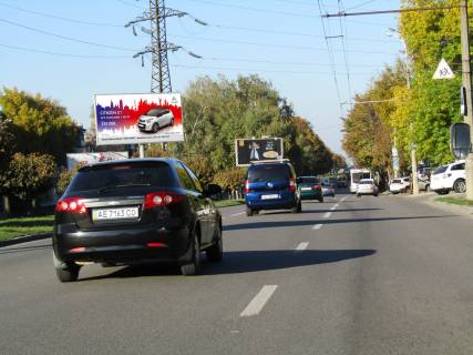 Billboard A in Dnipro (Dnipropetrovsk), 3x6  Oleksandra Pola pr-t, 109.  Napramok ruhu transportu vniz Photo 1