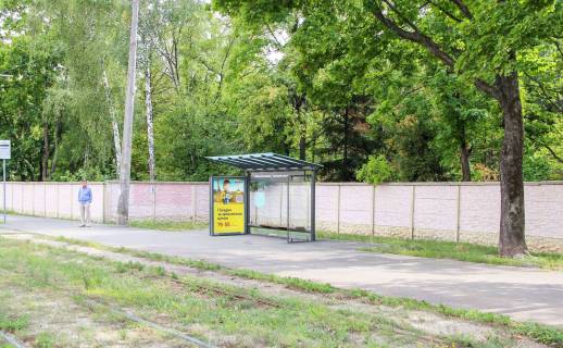 Citylight A in Kharkiv, 1,24х1,84  Klockivs'ka st. - bst. Frontovikiv,  (zupinka bst. Frontovikiv) Photo 1