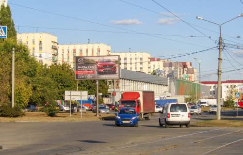 Billboard B in Kharkiv, 3х6  Georgia Tarasenka (Plehanivs'ka) st., 119, z centru Photo 1