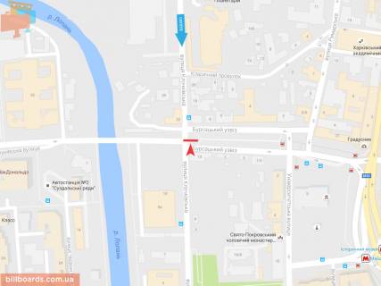 Scrolller, Scroll A in Zaporizhzhya Klockovskaa st. -  Bursackij spusk, iz centra - 165698 scheme