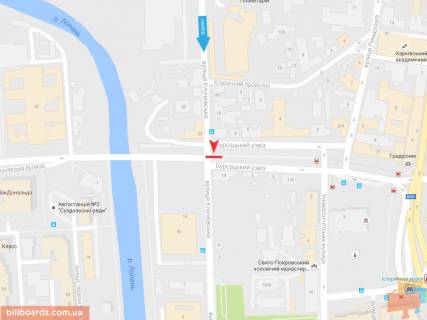 Scrolller, Scroll B in Zaporizhzhya Klockovskaa st. -  Bursackij spusk, v centr - 165702 scheme