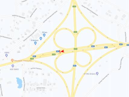Billboard B in Kharkiv, 3х6  Полтавський шлях вул. - Окружна дорога (2), з центру scheme
