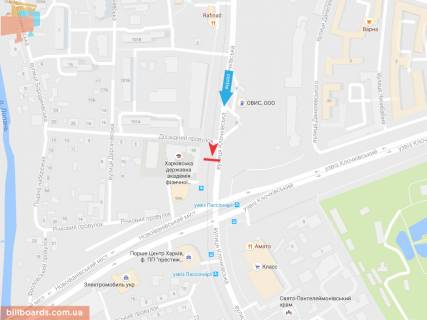 Backlight A in Zaporizhzhya Klockovskaa st. 99, v centr scheme