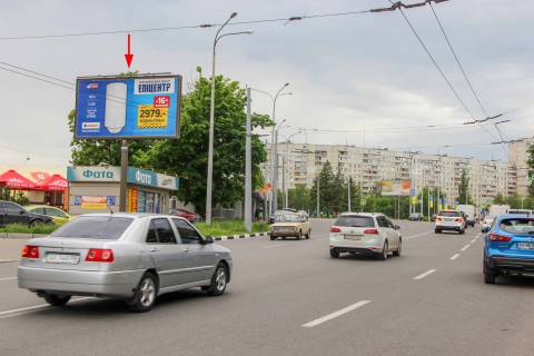 Billboard B in Dnipro (Dnipropetrovsk), 3х6  Ahsarova st., 30-A, z centru Photo 1