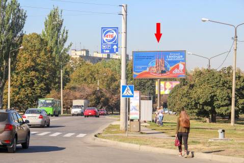 Billboard A in Kharkiv, 3х6  Geroiv Praci st., 25/71 - Gvardijciv-Sironinciv st., v centr Photo 1
