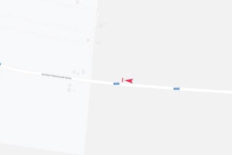 Billboard A in Nosivka, 3х6  st. Nizins'kij slah scheme