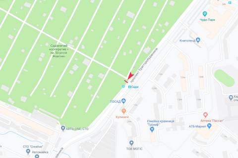 Billboard A in Kharkiv, 3х6  Traktorobudivnikiv pr-t (navproti budinku No 124), v centr scheme