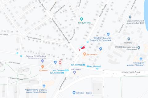 Billboard B in Kharkiv, 3х6  Arhitektora Ginzburga (Zilardi) st. - Maksima Ril's'kogo (Sidora Kovpaka) st., z centru, VIP scheme