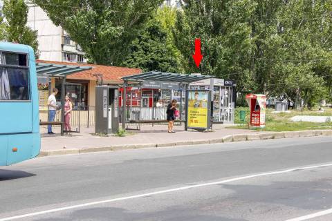 Citylight A in Kharkiv, 1,24х1,84  Uvilejnij pr-t, 49/8 (2) (zupinka Gvardijciv-Sironinciv), z centru Photo 1