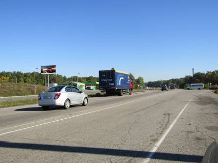 Billboard B in Dnipro (Dnipropetrovsk), 3x6  Krivoriz'ke sose - Poticna st., AZS "WOG" Photo 1