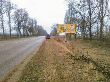 Billboard A in Kagarlik, 3х6  v'izd u misto z boku Rziseva Photo 1
