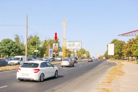 Billboard B in Kharkiv, 6х3  L'va Landau pr-t + Gagarina pr-t (2), v centr Photo 1