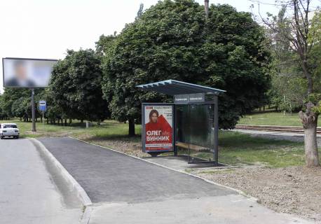 Citylight A in Kharkiv, 1,24х1,84  Geroiv Praci st., 37 (2) (zupinka Volodimirs'ka cerkva), z centru Photo 1