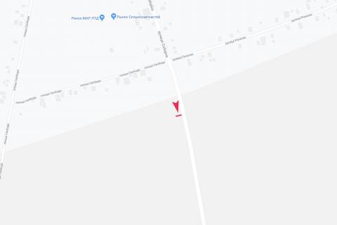 Billboard A in Nova Mayachka st. Soborna scheme