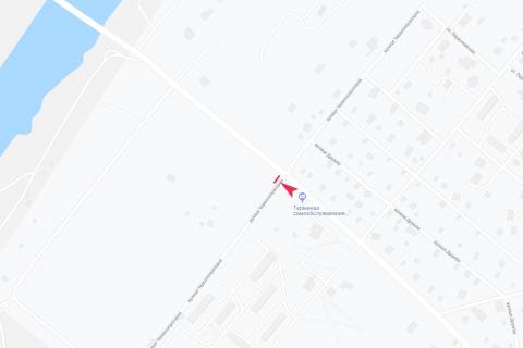 Billboard B in Brilivka st. Cervonopraporna scheme