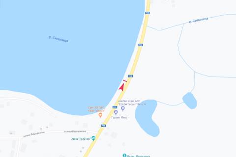 Billboard  in Tulchin st. Leontovica scheme