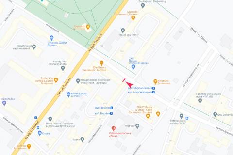Citylight B in Kharkiv, 1,24х1,84  Vesnina st., 2 scheme
