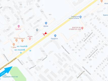 Scrolller, Scroll A in Dnipro (Dnipropetrovsk), 3,1х2,2  Poltavs'kij slah st., 190, z centru - 374112 scheme